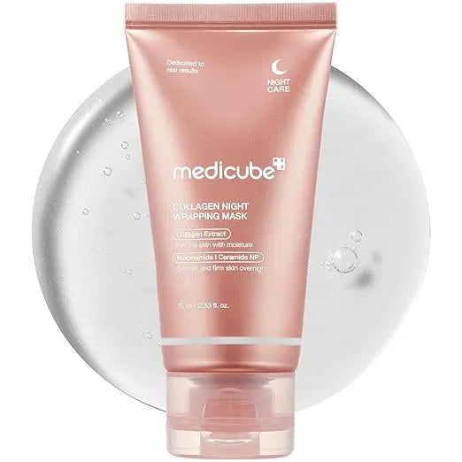 Medicube Collagen Overnight Wrapping Peel-Off Facial Mask – Pack of 1