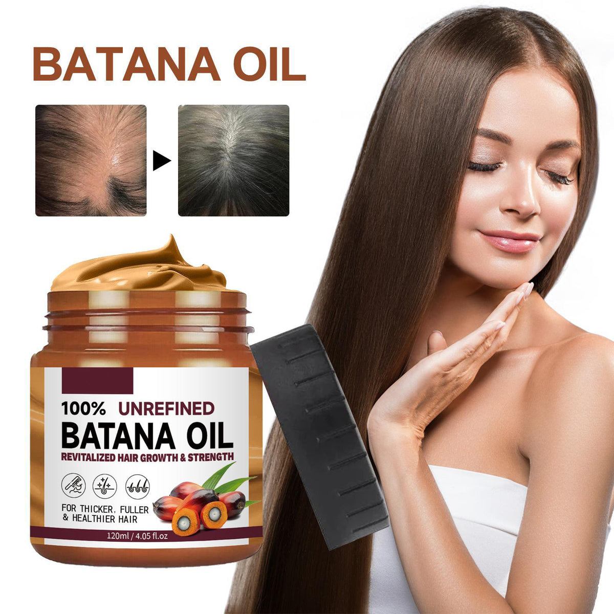 Batana Hair Oil – Nourishing Hair & Scalp Care
